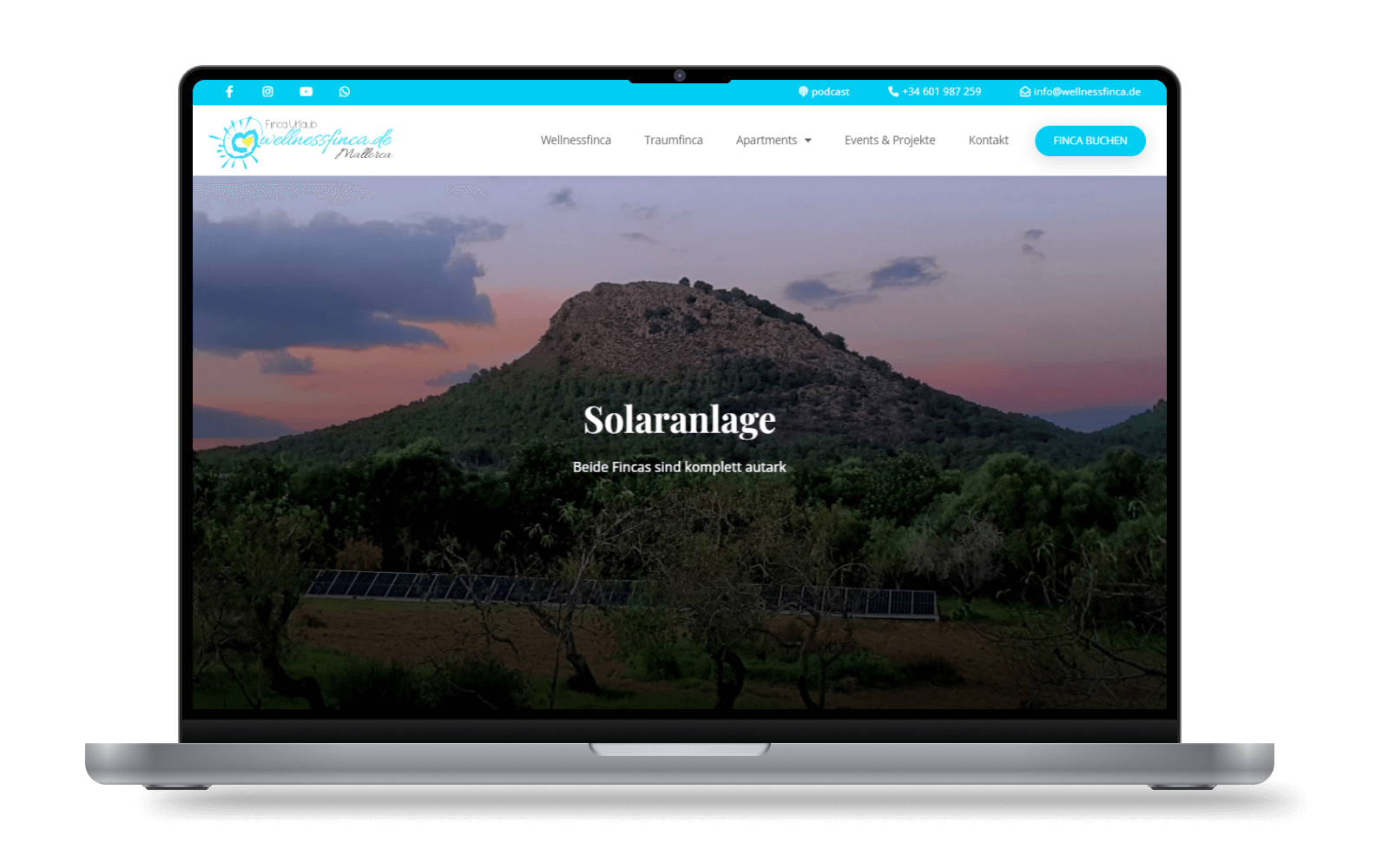 Wellnessfinca Mallorca - Preview Card Image